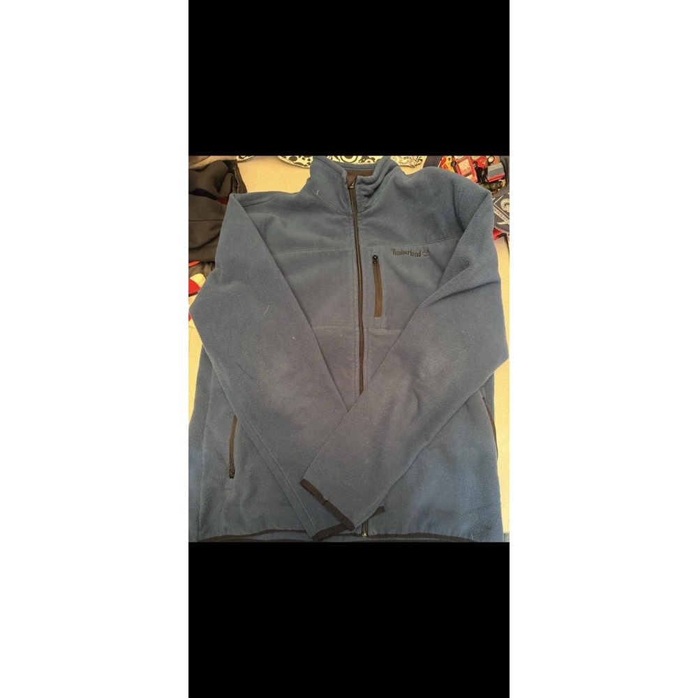 Timberland Men's Full Zip Fleece Jacket Size Large